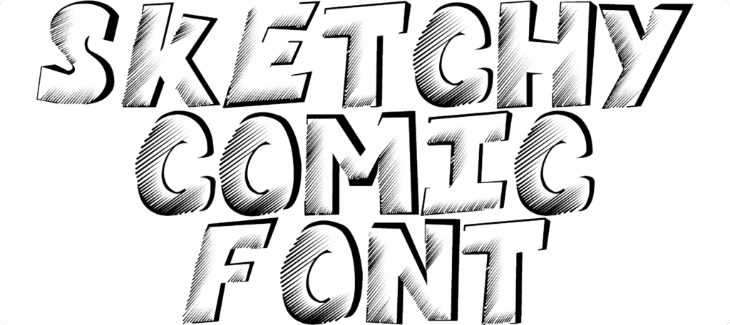 Sketchy Comic Font Download