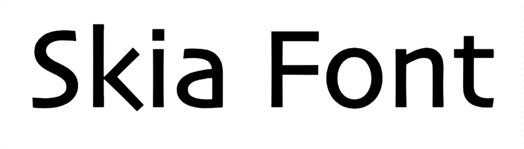 Skia Font Download