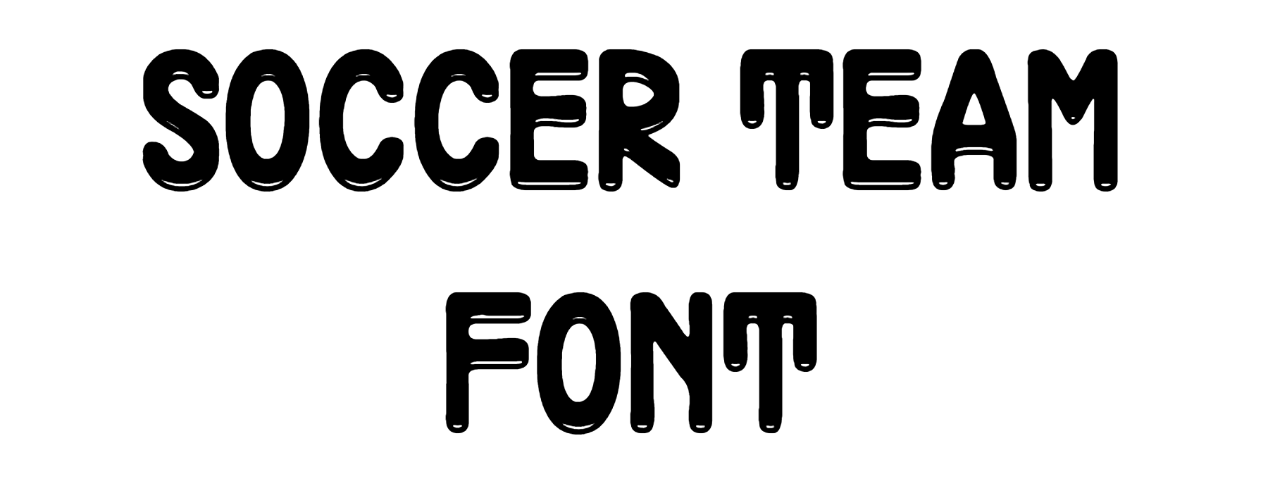 Soccer Team Font Download