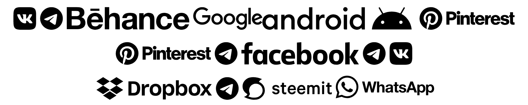 Social Logos Font Download