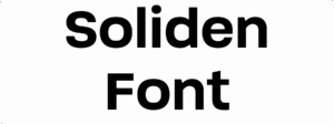 Soliden Font Download