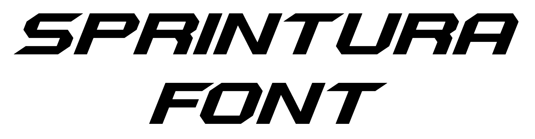 Sprintura Font Download