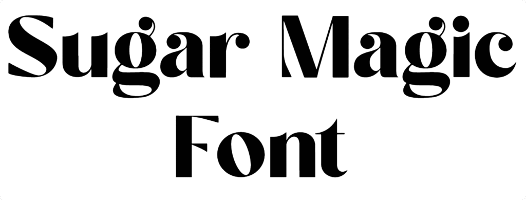 Sugar Magic Font Download