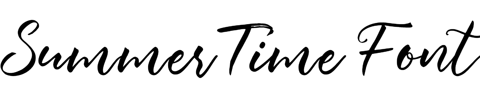 SummerTime Font Download