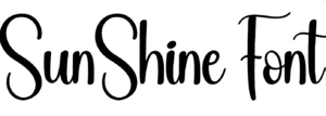 SunShine Font Download