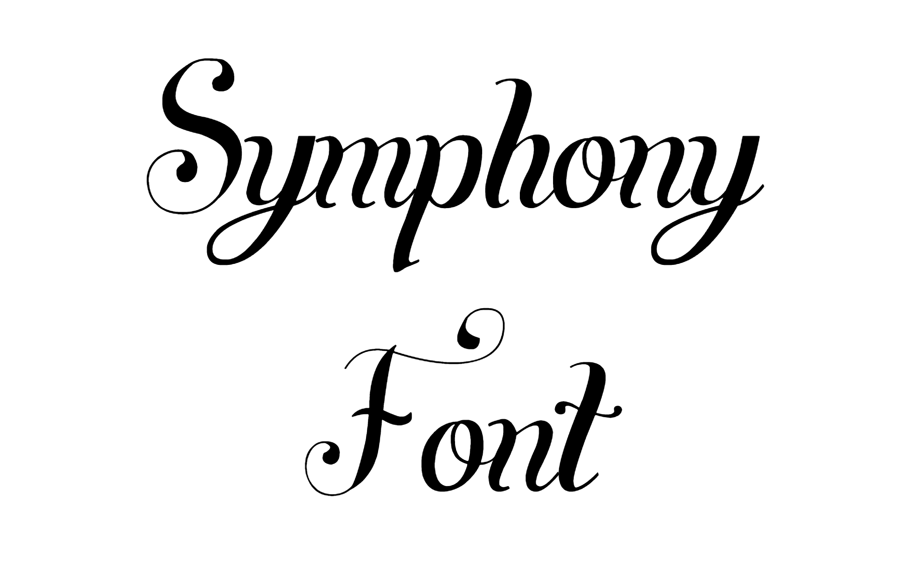 Symphony Font Download