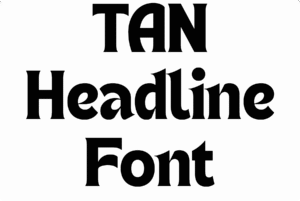 TAN Headline Font Download