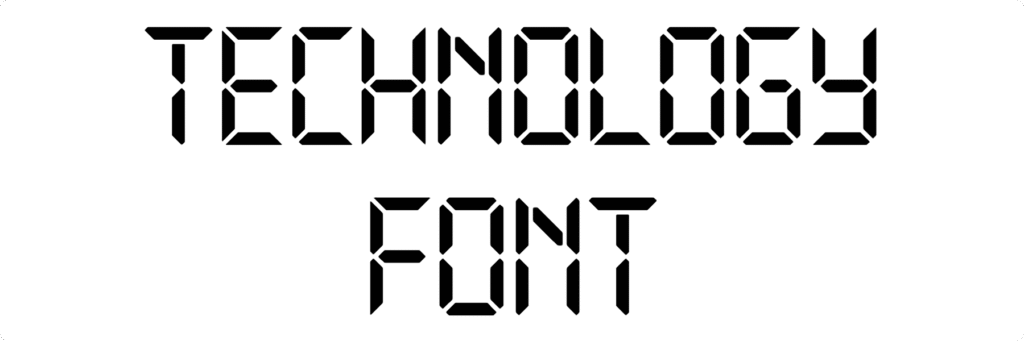 Technology Font Download