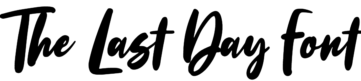 The Last Day Font Download