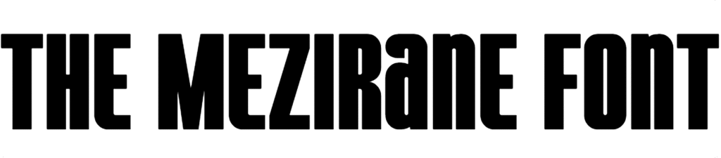 The Mezirane Font Download