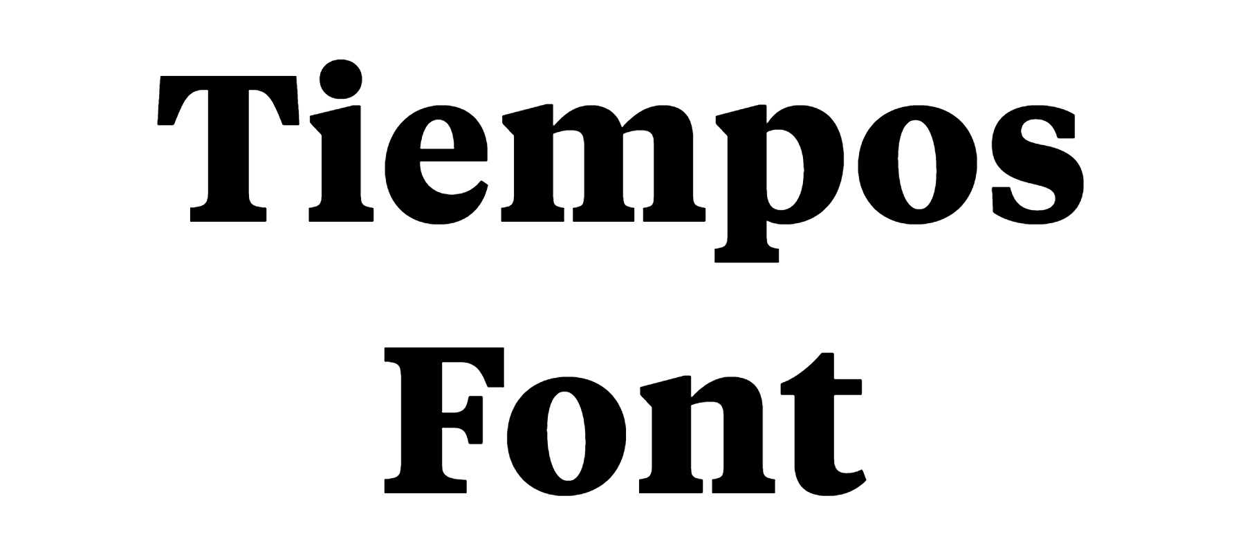 Tiempos Font Download