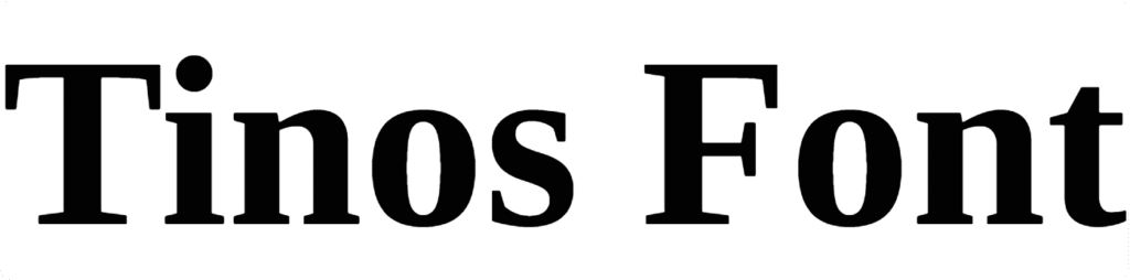 Tinos Font Download
