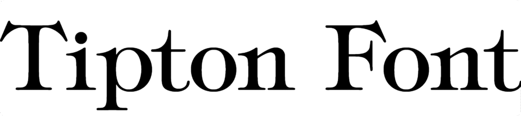 Tipton Font Download