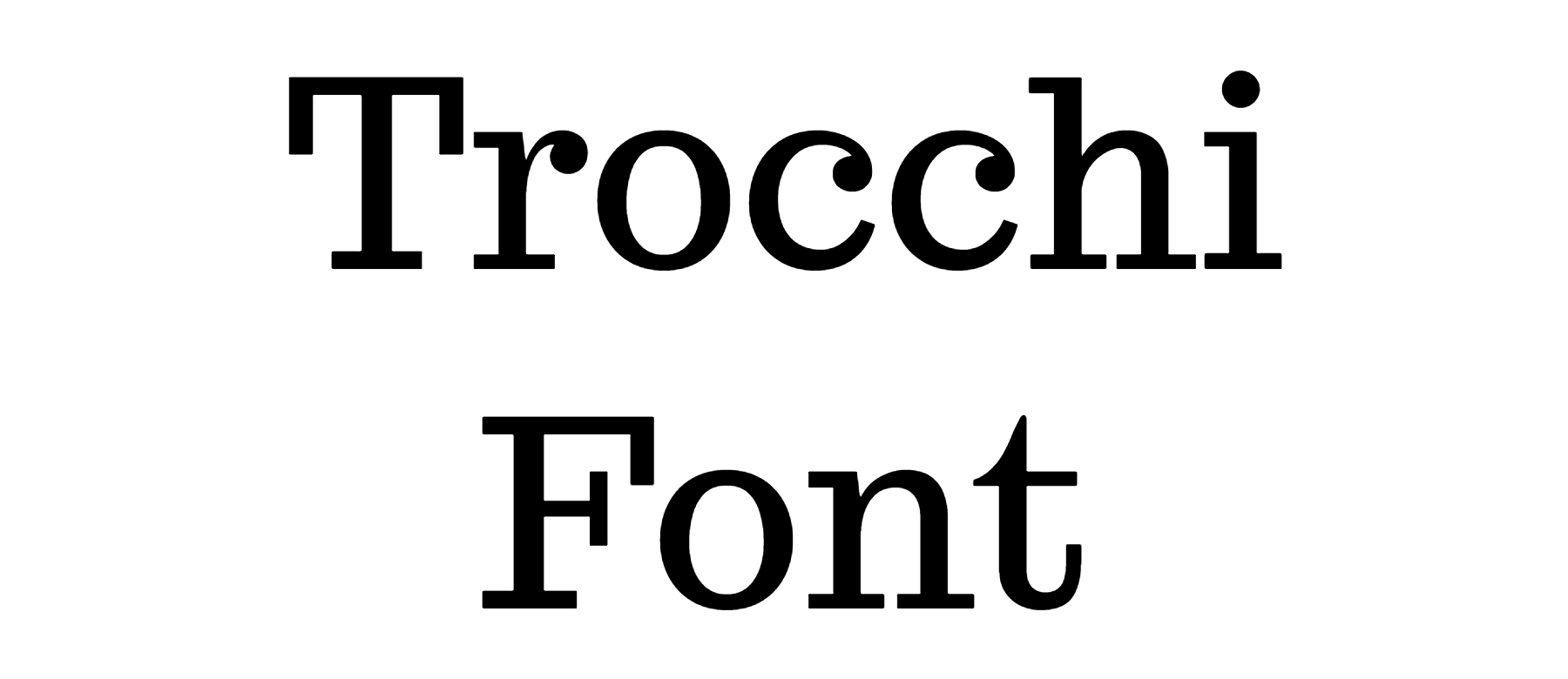 Trocchi Font Download