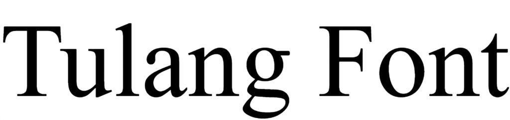 Tulang Font Download