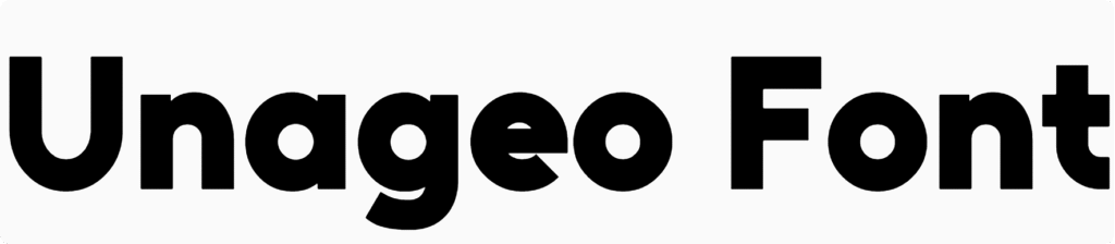 Unageo Font Download