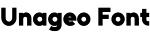 Unageo Font Download
