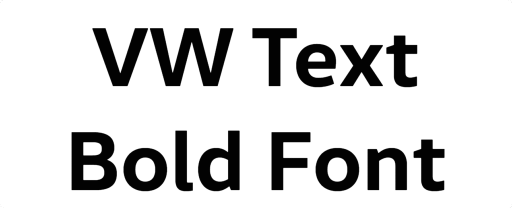 VW Text Bold Font Download