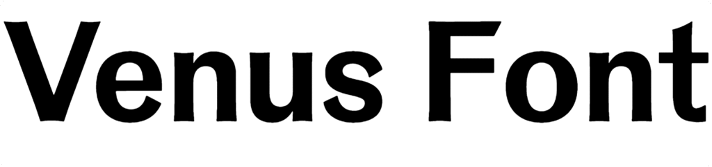 Venus Font Download