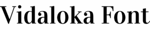 Vidaloka Font Download