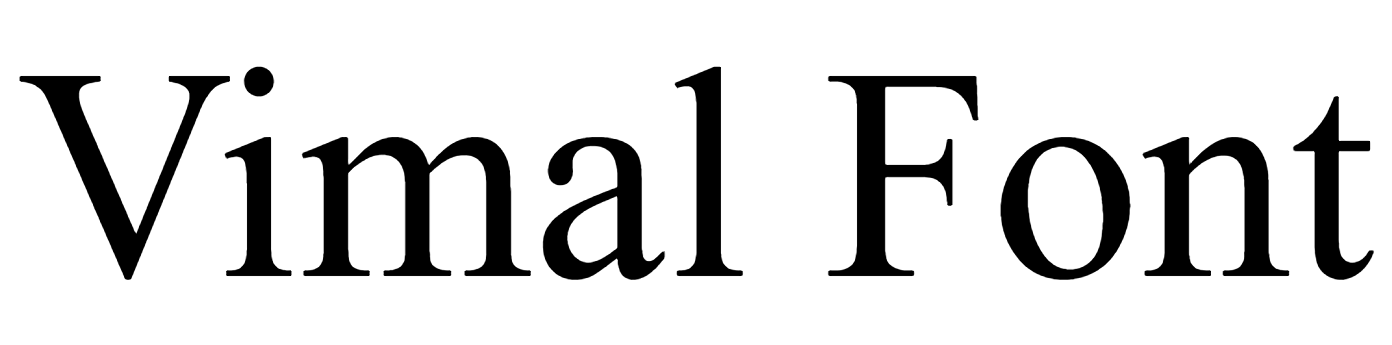 Vimal Font Download