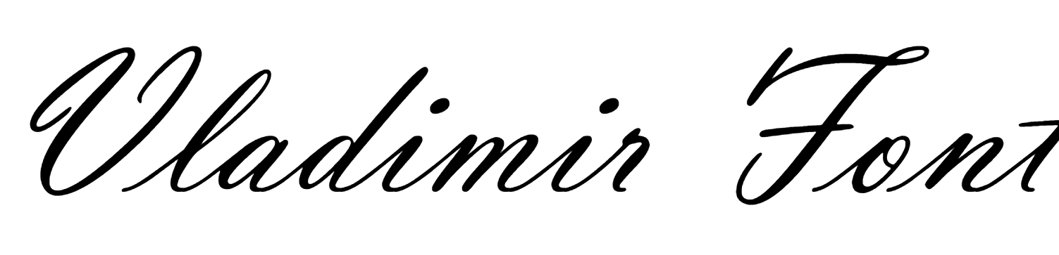 Vladimir Script Font Download