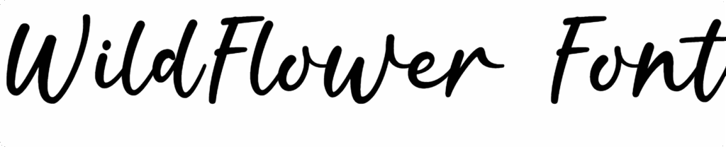 WildFlower Font Download
