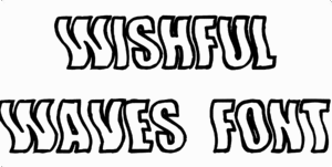 Wishful Waves Font Download