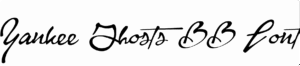Yankee Ghosts BB Font Download
