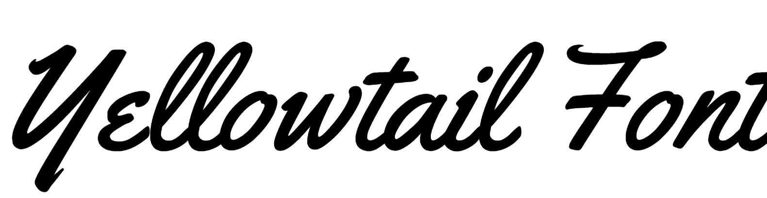 Yellowtail Font Download