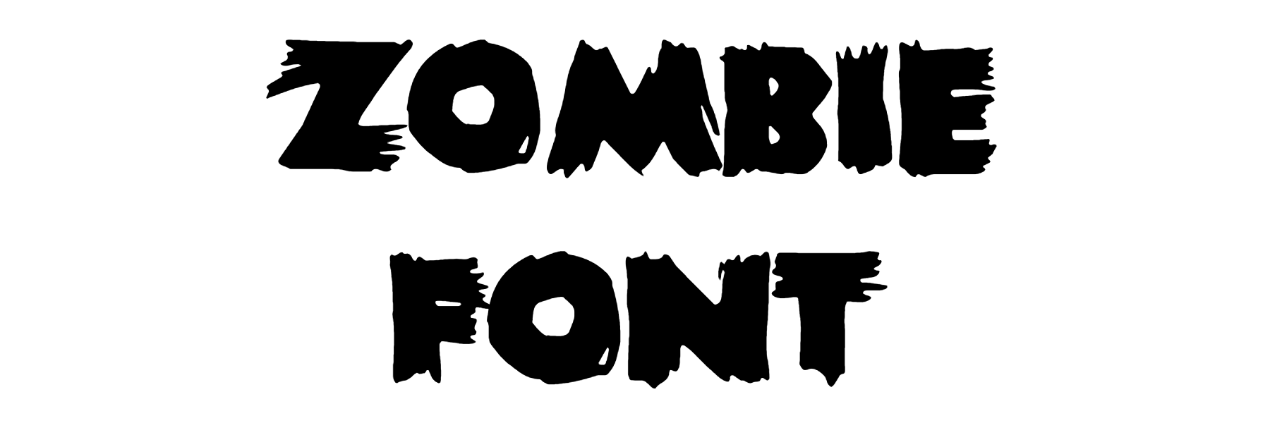 Zombie Font Download