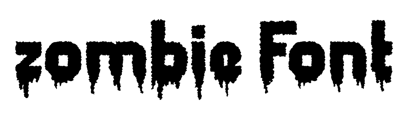 zombie Halloween Font Download