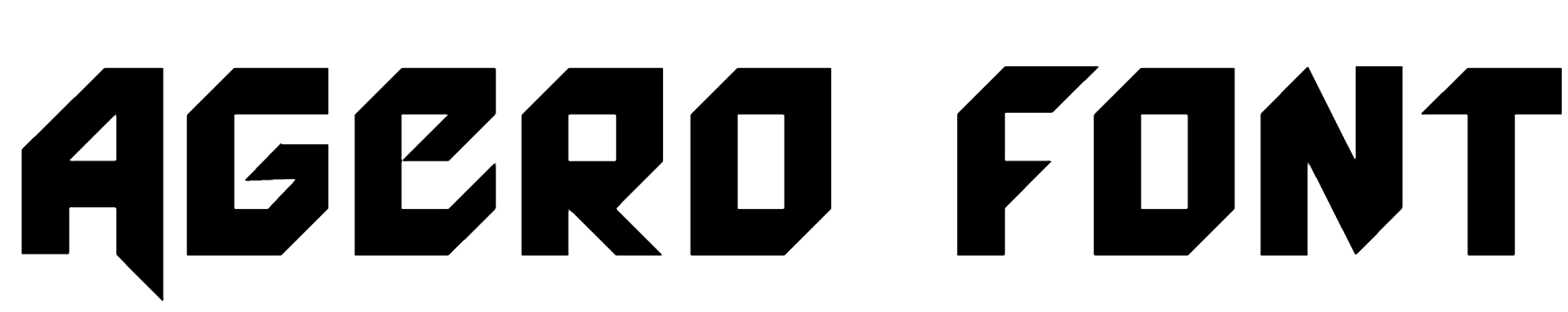 Agero Font Download