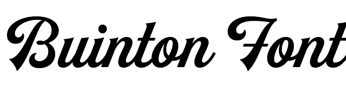 Buinton Font Download
