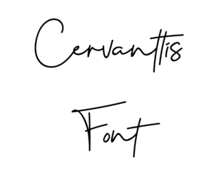 Cervanttis Font Download