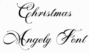 Christmas Angely Font Download