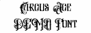 Circus Ace DEMO Font Download