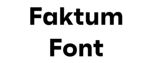 Faktum Font Download