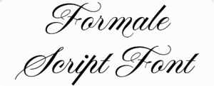 Formale Script Font Download