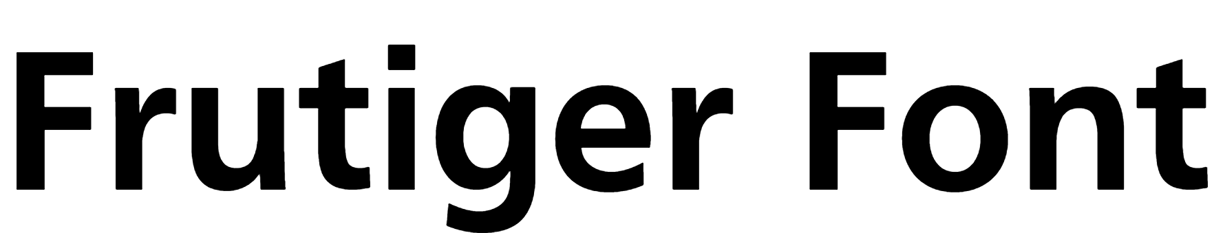 Frutiger Font Download