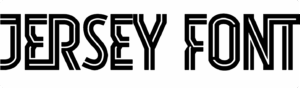 Jersey Font Download