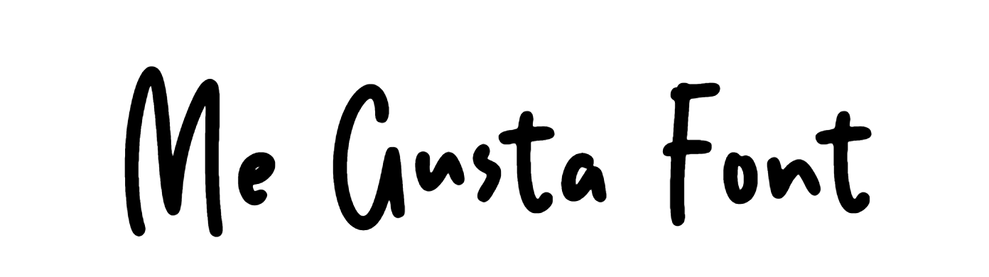 Me Gusta Font Download