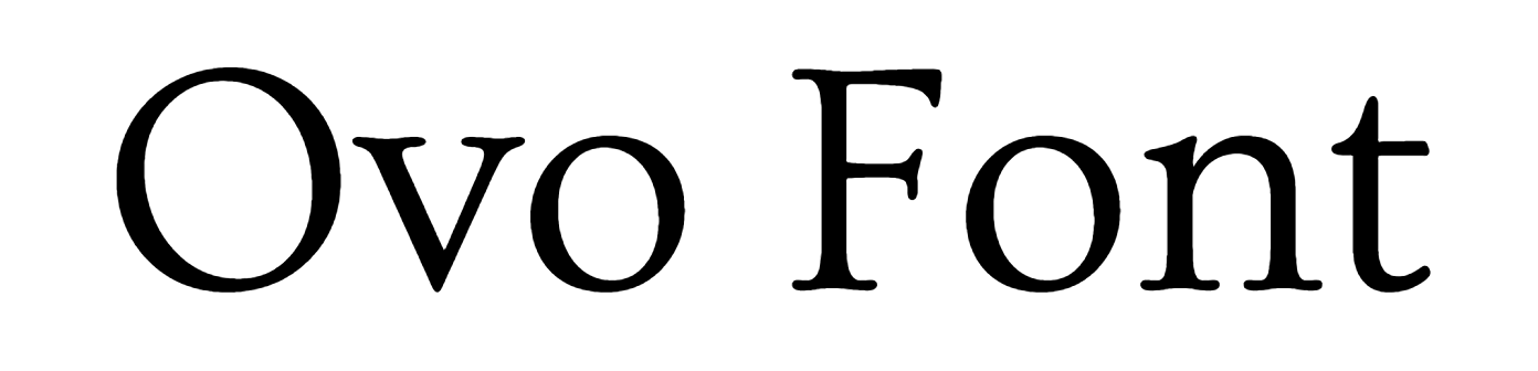 Ovo Font Download