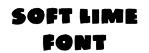 Soft Lime Font Download
