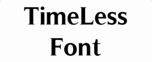 TimeLess Font Download