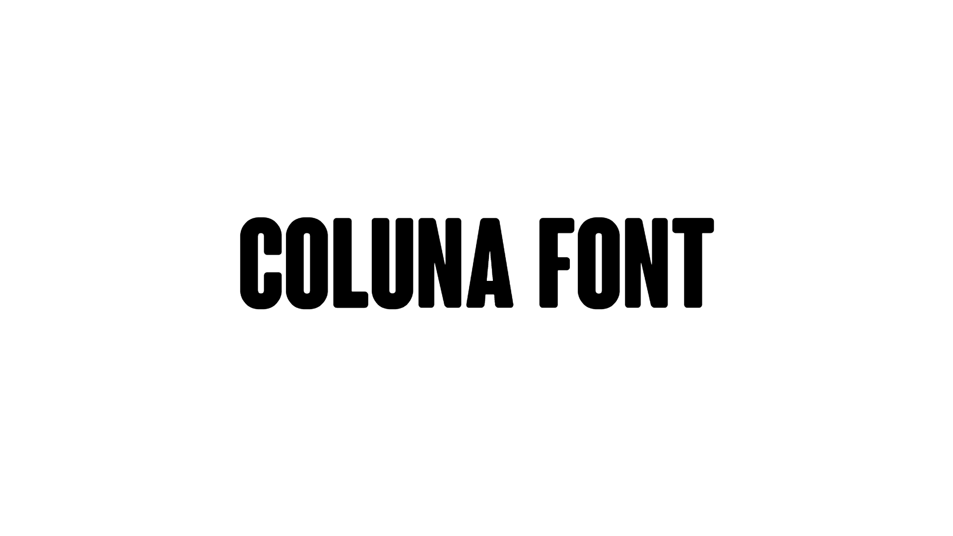 Coluna Font preview