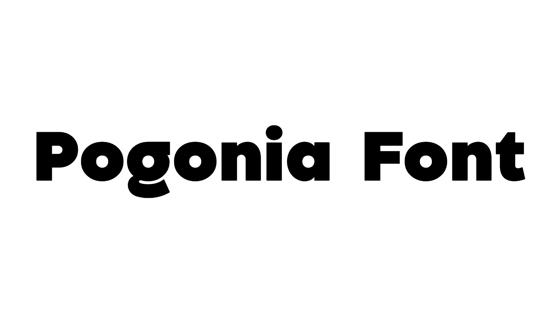 Pogonia Font font preview